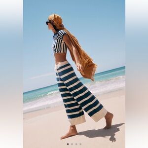 Free People Roberta Sweater Set In Ivory Combo